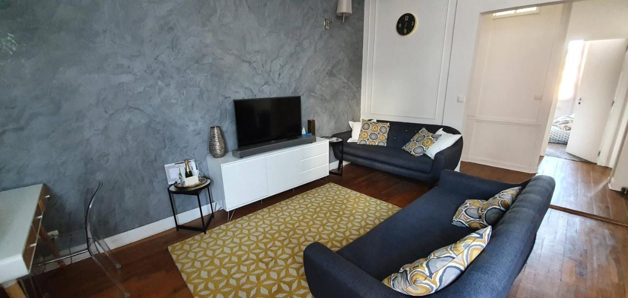 Apartamento L'Ecu : Un Haussmannien Accueillant! Reims Exterior foto