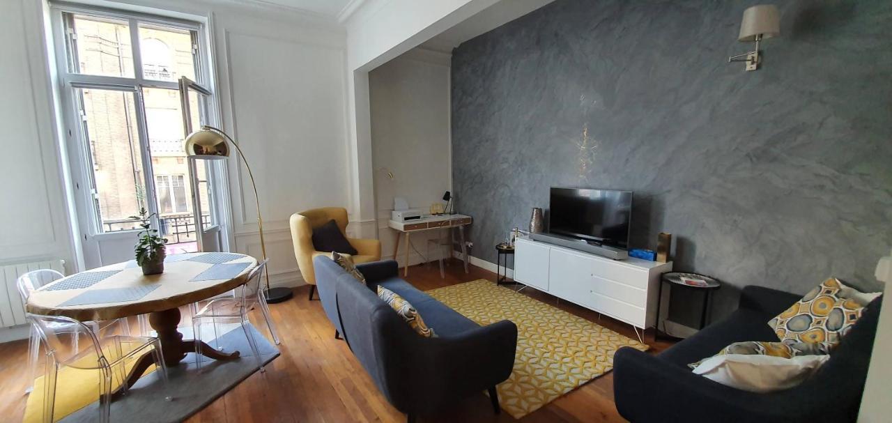 Apartamento L'Ecu : Un Haussmannien Accueillant! Reims Exterior foto