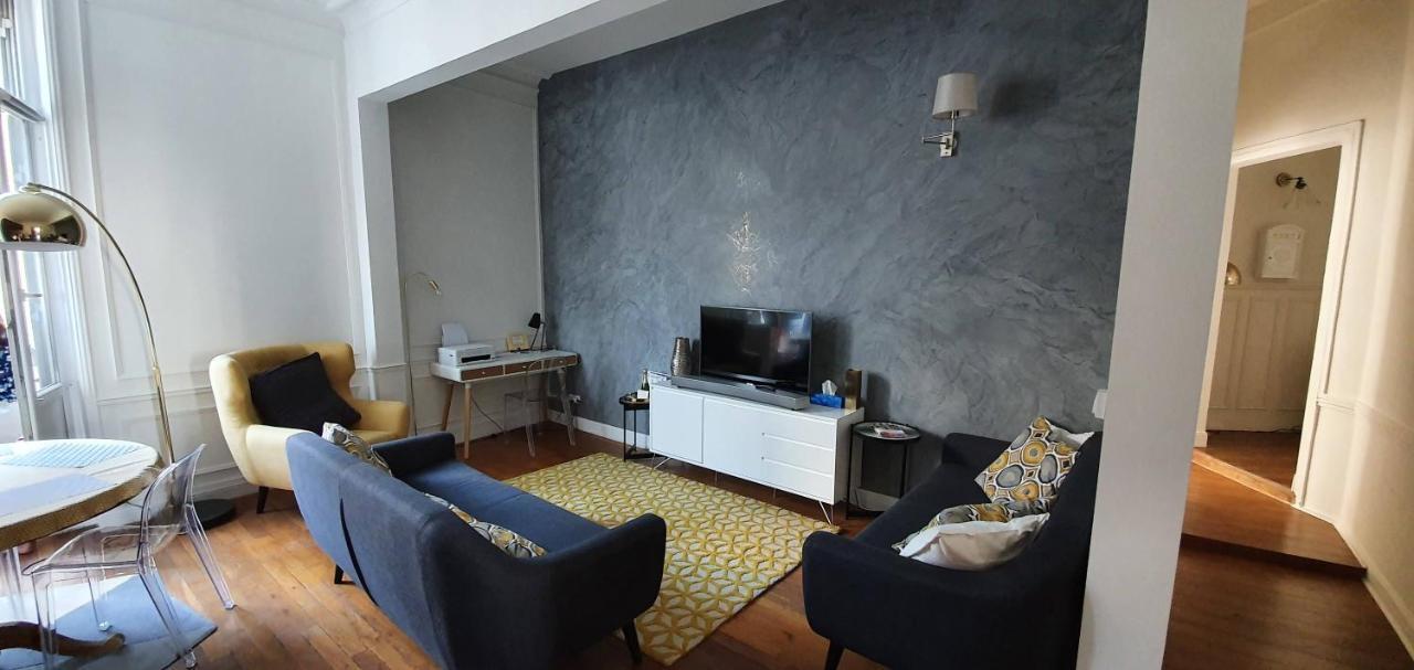 Apartamento L'Ecu : Un Haussmannien Accueillant! Reims Exterior foto